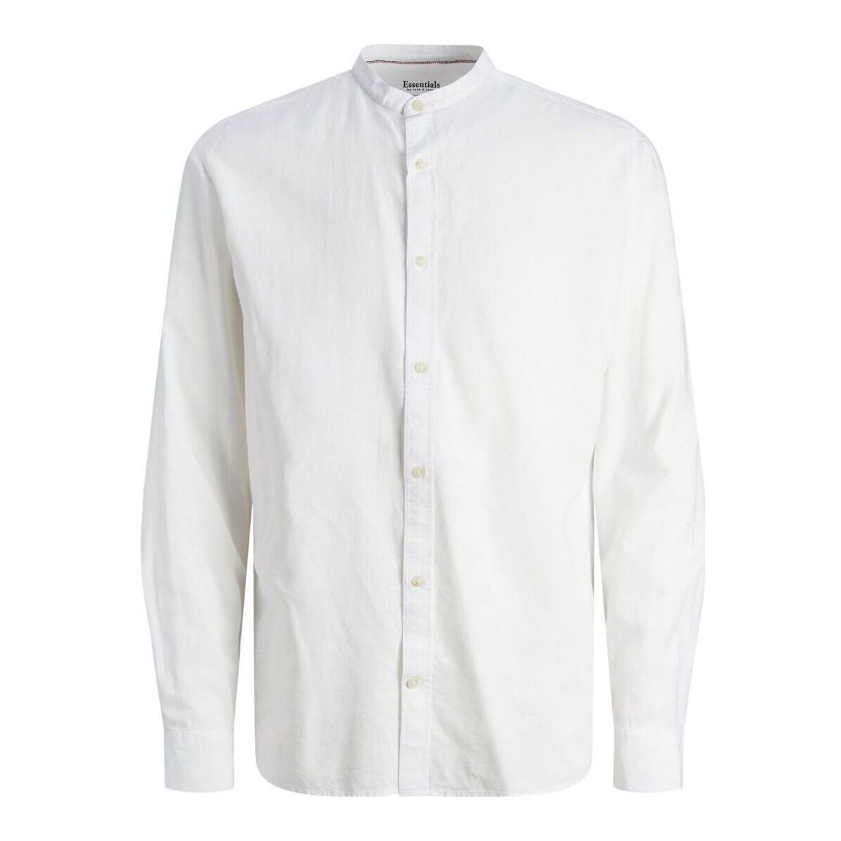 Vêtements Homme Chemises manches longues Jack & Jones 12248385 SUMMER BAND-WHITE Blanc