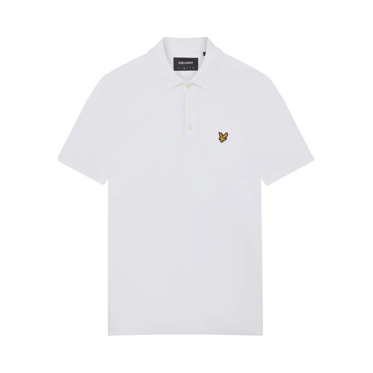 Vêtements Homme T-shirts & Polos Lyle & Scott SP400VOGX PLAIN SHIRT-626 WHITE Blanc