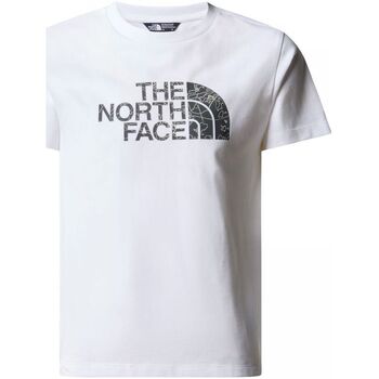 Vêtements Enfant Pantoufles / Chaussons The North Face NF0A87T6 B S/S EASY TEE-XOY Blanc
