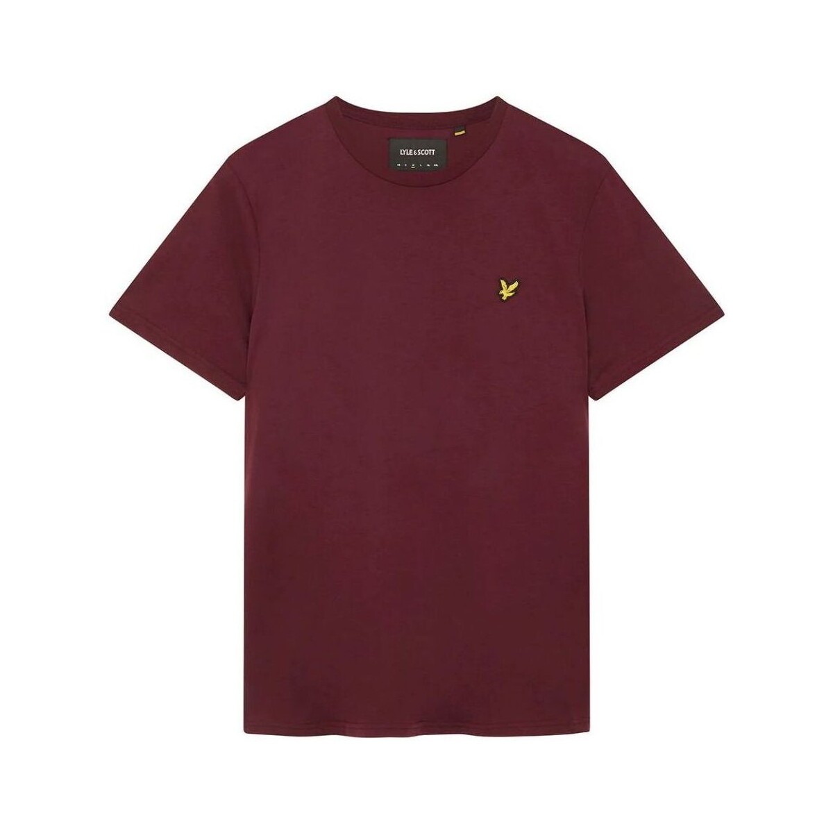 Vêtements Homme T-shirts & Polos Lyle & Scott TS400VOGX PLAIN SHIRT-Z562 BURGUNDY Rouge