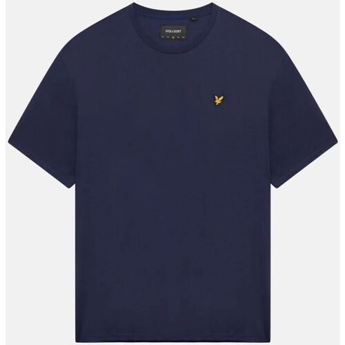 Vêtements Homme T-shirts & Polos Lyle & Scott TS400VOGX PLAIN SHIRT-Z99 NAVY Bleu