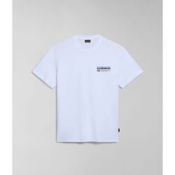 Vêtements Homme T-shirts & Polos Napapijri S-KASBA NP0A4HQQ-002 BRIGHT WHITE Blanc