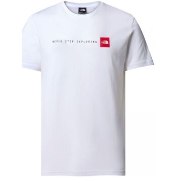 Vêtements Homme T-shirts & Polos The North Face NF0A87NS M SS NSE TEE-FN4 WHITE Blanc
