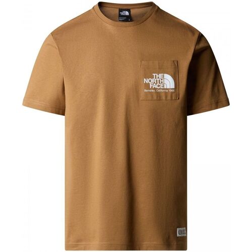 Vêtements Homme T-shirts & Polos The North Face NF0A87U2 M BERKELEY-173 UTILITY BROWN Marron