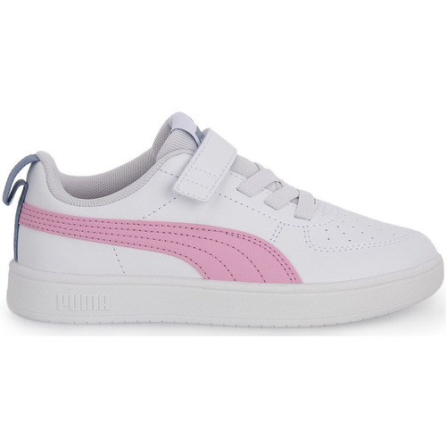 Chaussures Fille Multisport Puma 28 RICKIE AC PS Blanc