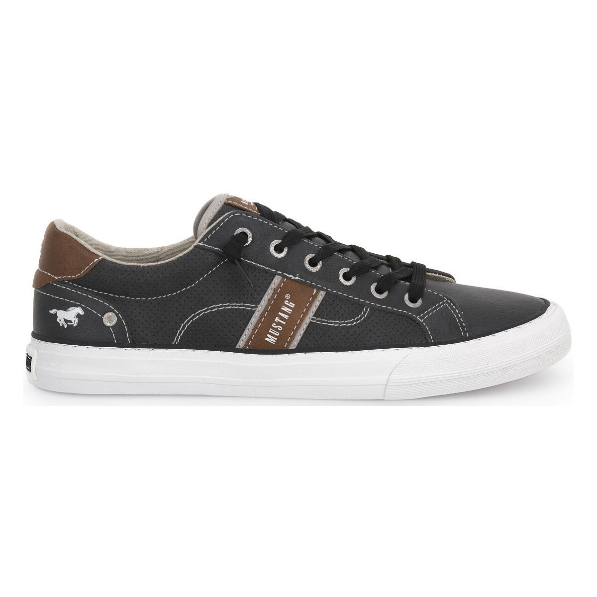 Chaussures Homme Baskets mode Mustang GRAPHITE Gris