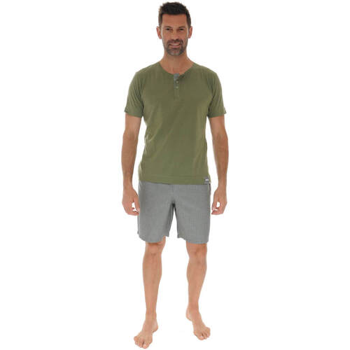 Vêtements Homme Pyjamas / Chemises de nuit Pilus BASTIAN Vert