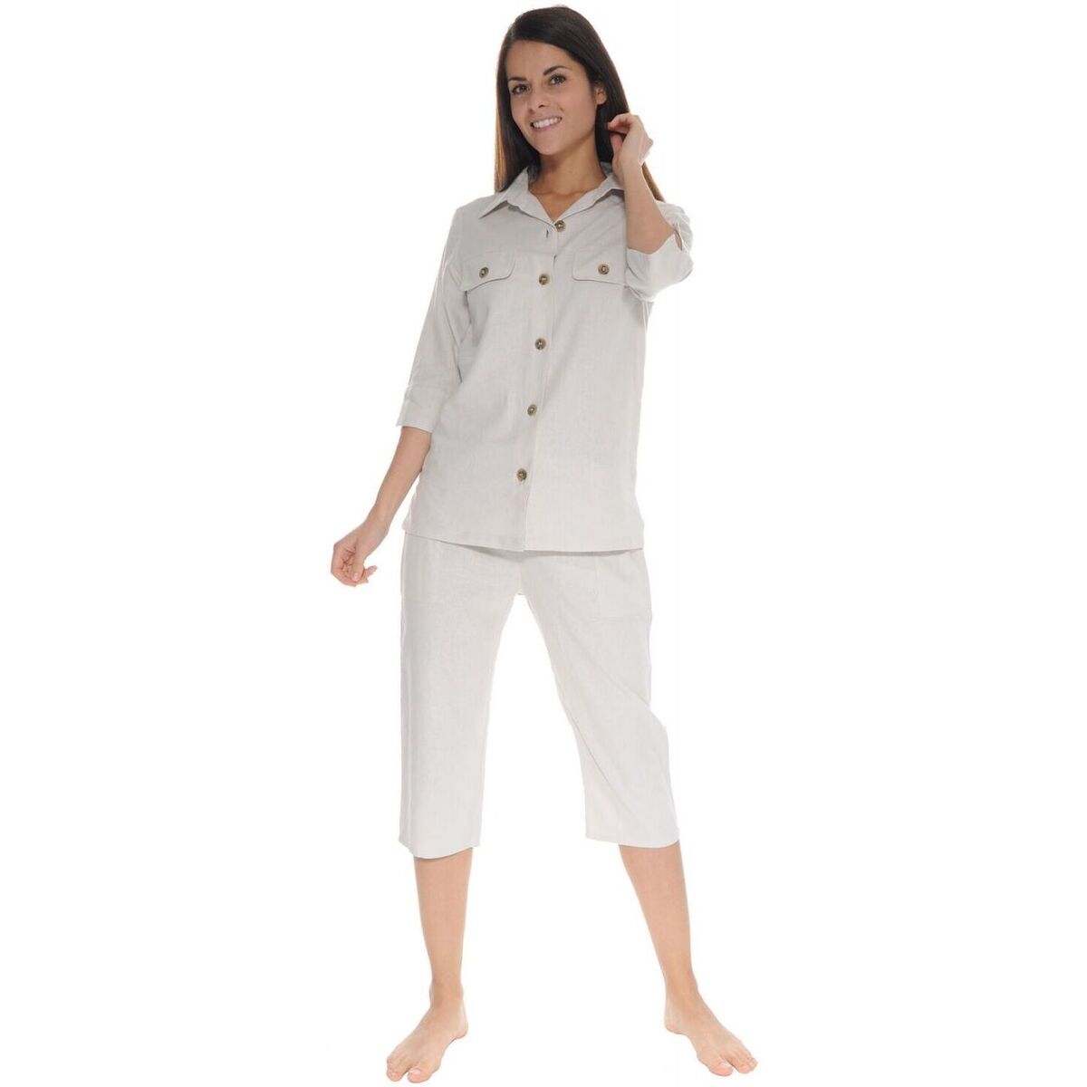 Vêtements Femme Pyjamas / Chemises de nuit Pilus OLYMPIE Beige