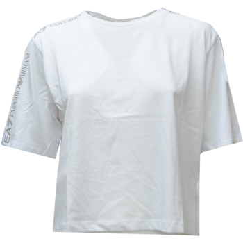Vêtements Femme T-shirts manches courtes Emporio Armani EA7 3DTT02-TJ02Z Blanc