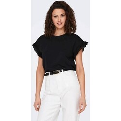 Vêtements Femme T-shirts & Polos Only 15255618 LIRIS Noir