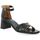 Chaussures Femme Sandales et Nu-pieds Creator Creat Nu pieds cuir Noir