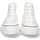 Chaussures Femme Baskets montantes Nobrand Sneaker bottine en toile avec lacets Blanc