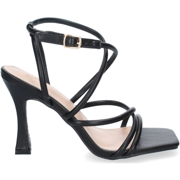 Chaussures Femme myspartoo - get inspired Nobrand Sandale à talon avec brides et boucle Noir