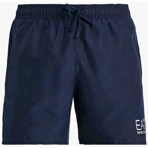 Vêtements Homme Maillots / Shorts de bain Emporio Armani Tweed 902000 CC721 Bleu
