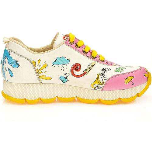 Chaussures Femme Baskets basses Goby SPS100 multicolorful