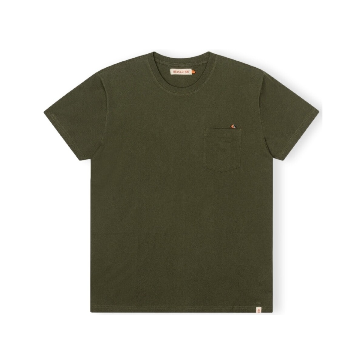 Vêtements Homme T-shirts & Polos Revolution T-Shirt Regular 1341 BOR - Army Vert