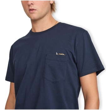 Revolution T-Shirt Regular 1365 SHA - Navy Bleu