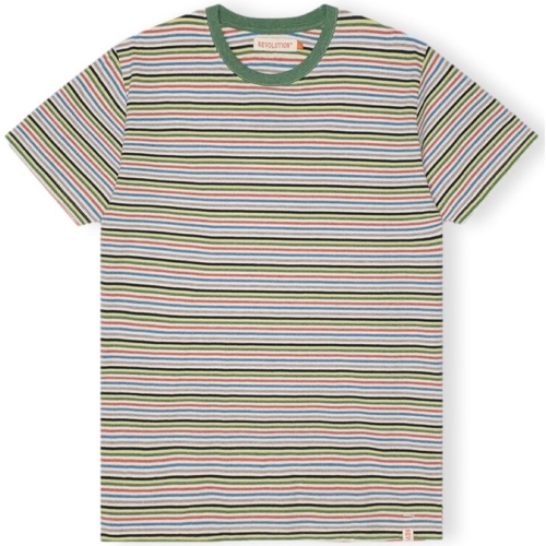 Vêtements Homme T-shirts & Polos Revolution T-Shirt Regular 1362 - Multi Multicolore