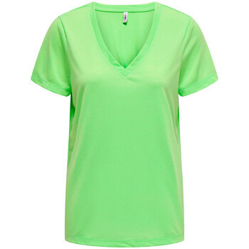 Vêtements Femme T-shirts & Polos Only 15320372 Vert