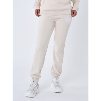 Vêtements Femme Pantalons de survêtement Project X Paris Jogging F234024 Blanc