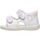 Chaussures Fille Sandales et Nu-pieds Falcotto Sandales ouvertes à scratch avec cœurs NEW RIVER Blanc
