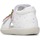 Chaussures Fille Sandales et Nu-pieds Falcotto Sandales en cuir avec fraises LEVUKA Blanc