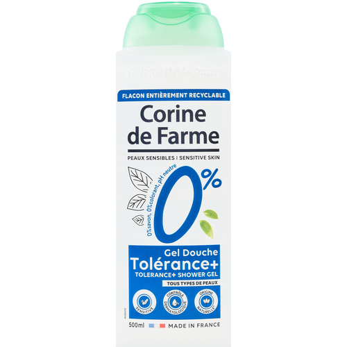 Beauté Lait Hydratant Protège Corine De Farme Gel douche tolérance+ 0% peaux sensibles Autres