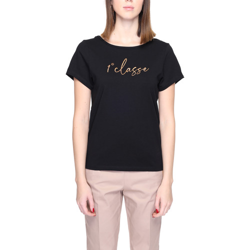 Vêtements Femme T-shirts manches courtes Alviero Martini D 0772 JC71 Noir