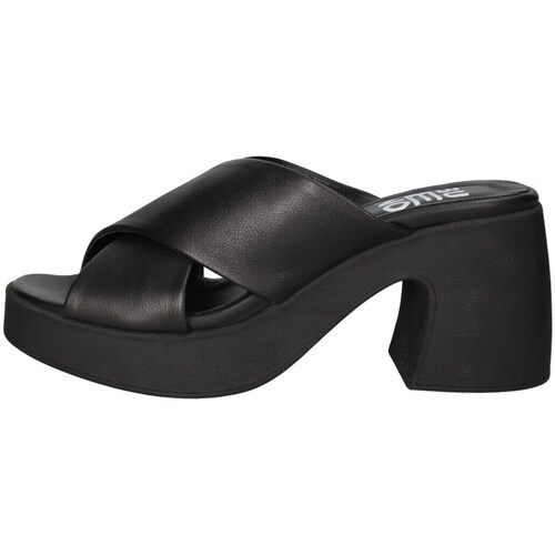 Chaussures Femme Sandales et Nu-pieds Bueno Shoes fame Wy12201 évincé Femme Noir