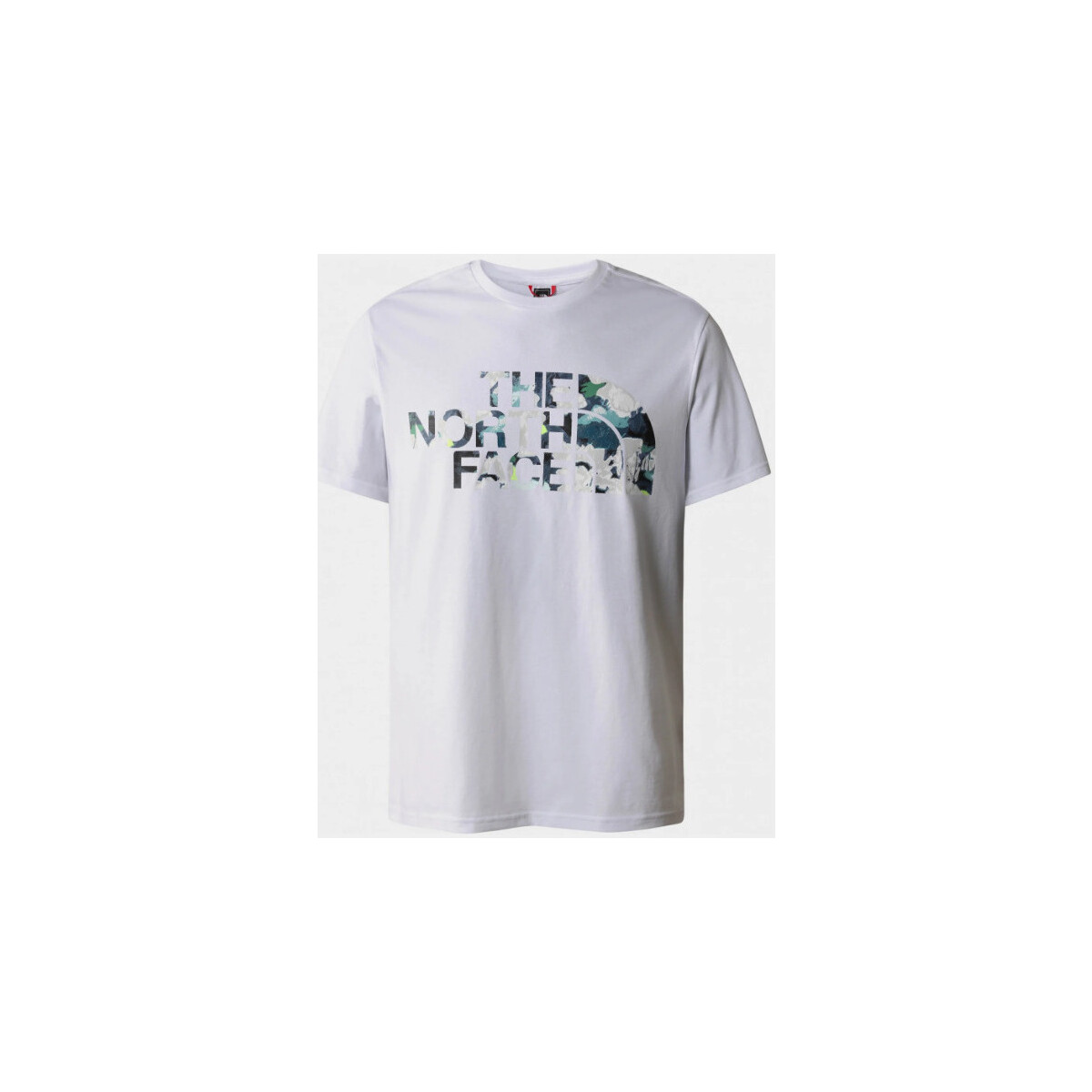 Vêtements Homme T-shirts manches courtes The North Face - T-shirt col rond - blanc Blanc