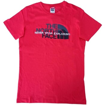 Vêtements Homme T-shirts manches courtes The North Face - T-shirt col rond - rouge Autres