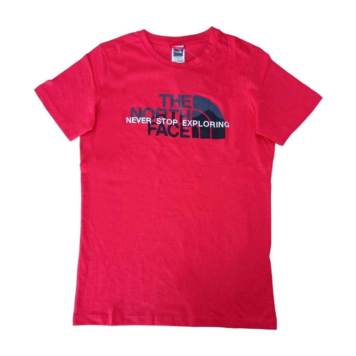 Vêtements Homme T-shirts manches courtes The North Face - T-shirt col rond - rouge Autres