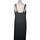 Vêtements Femme Robes longues Ms Mode robe longue  42 - T4 - L/XL Noir Noir