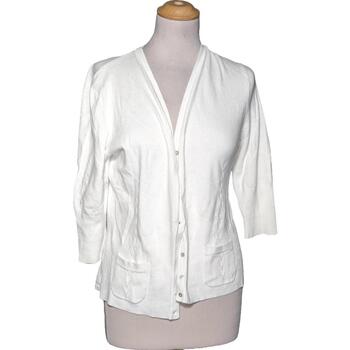 Vêtements Femme Gilets / Cardigans Antonelle gilet femme  36 - T1 - S Blanc Blanc