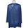 Vêtements Femme logo-patch sleeve hoodie Schwarz Breal 44 - T5 - Xl/XXL Bleu