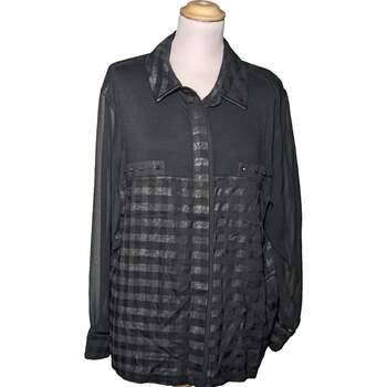 Vêtements Femme Chemises / Chemisiers Et Compagnie chemise  46 - T6 - XXL Noir Noir