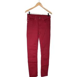 Vêtements Femme Jeans 1.2.3 jean slim femme  38 - T2 - M Rouge Rouge