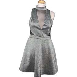Vêtements Femme Robes courtes New Look robe courte  38 - T2 - M Gris Gris