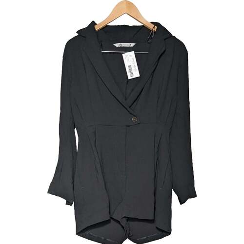 Vêtements Femme Combinaisons / Salopettes Zara combi-short  42 - T4 - L/XL Noir Noir