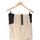 Vêtements Femme Jupes Stradivarius jupe courte  40 - T3 - L Beige Beige