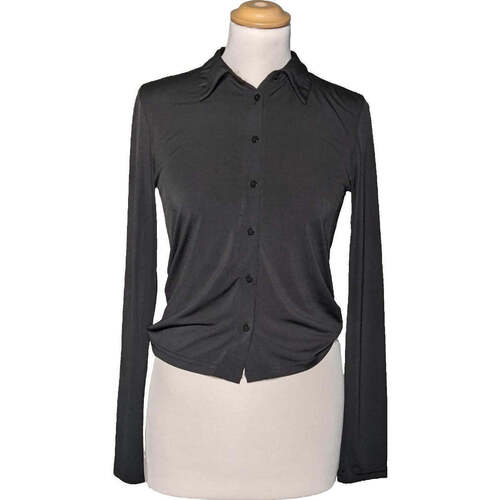 Vêtements Femme Chemises / Chemisiers Stradivarius chemise  36 - T1 - S Noir Noir