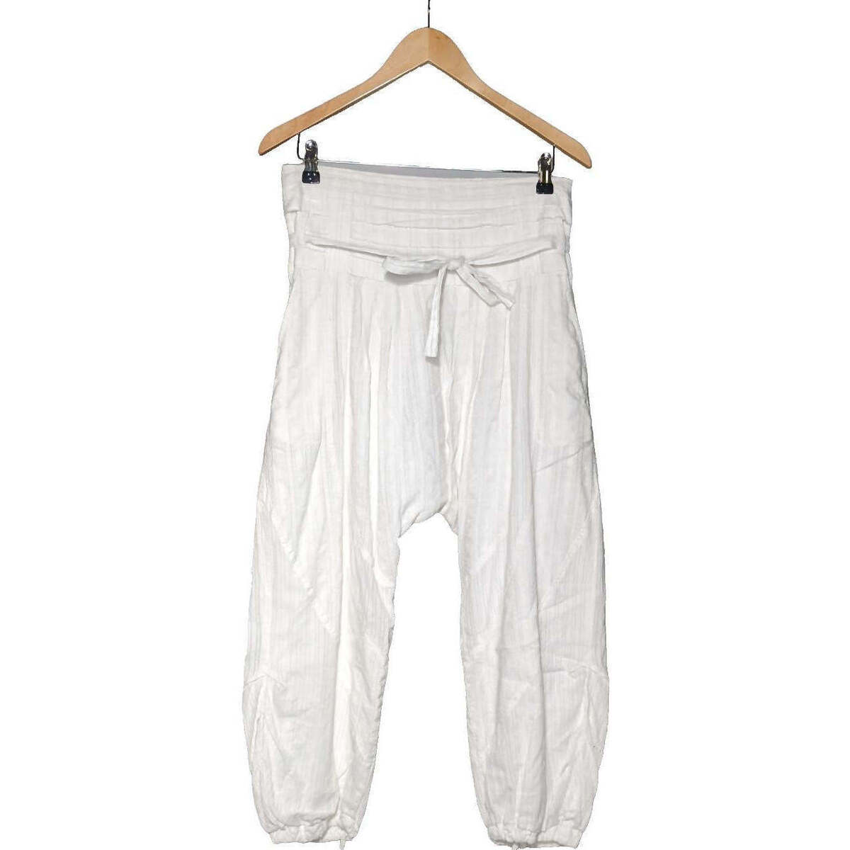 Vêtements Femme Pantalons 2two pantalon slim femme  38 - T2 - M Blanc Blanc