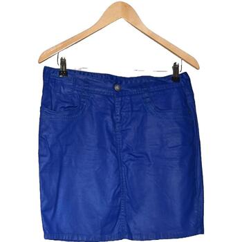Vêtements Pharrell Jupes Cache Cache jupe courte  40 - T3 - L Bleu Bleu