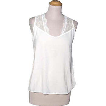 Vêtements Femme Débardeurs / T-shirts sans manche Naf Naf débardeur  38 - T2 - M Blanc Blanc