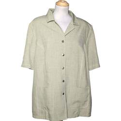 Vêtements Femme Chemises / Chemisiers Damart chemise  46 - T6 - XXL Vert Vert