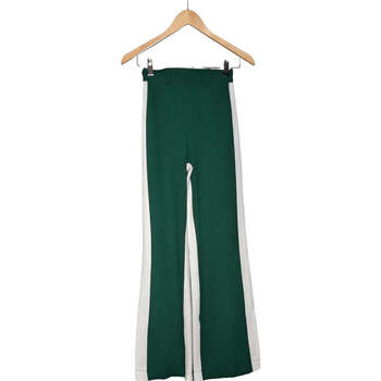 Vêtements Femme Pantalons Bershka 34 - T0 - XS Vert
