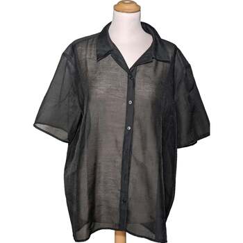 chemise h&m  chemise  40 - t3 - l noir 