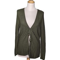 Vêtements Femme Gilets / Cardigans Grain De Malice gilet femme  38 - T2 - M Vert Vert