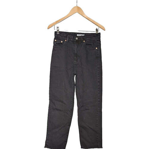 Vêtements Femme Jeans Pull And Bear 34 - T0 - XS Noir