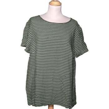 Vêtements Femme T-shirts & Polos H&M top manches courtes  46 - T6 - XXL Vert Vert